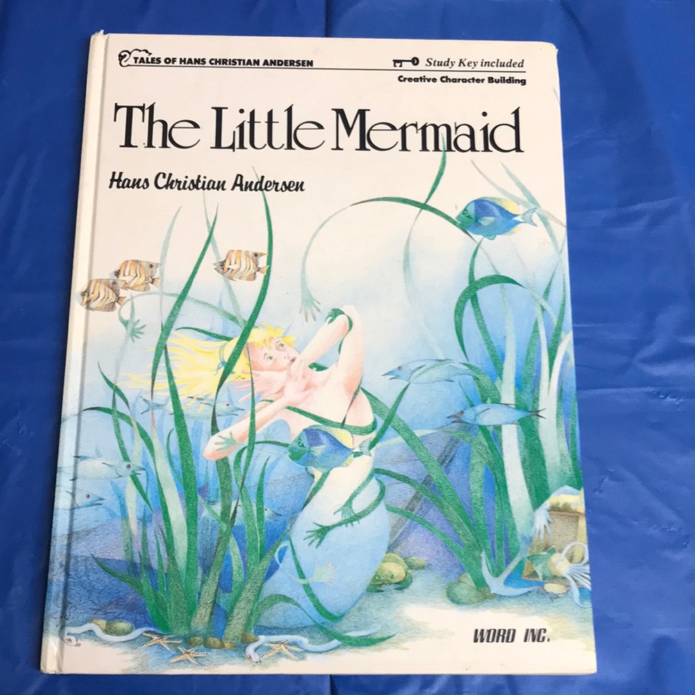“The Little Mermaid” hardback book kids